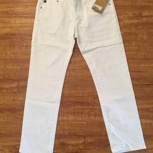 AG jeans Matchbox Slim Straight, WHT, 34